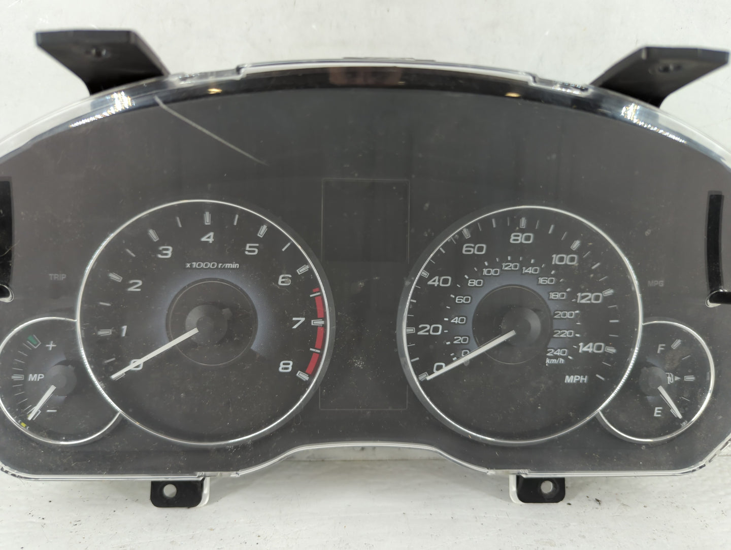 2010 Subaru Legacy Instrument Cluster Speedometer Gauges P/N:85002AJ05A Fits OEM Used Auto Parts - Oemusedautoparts1.com