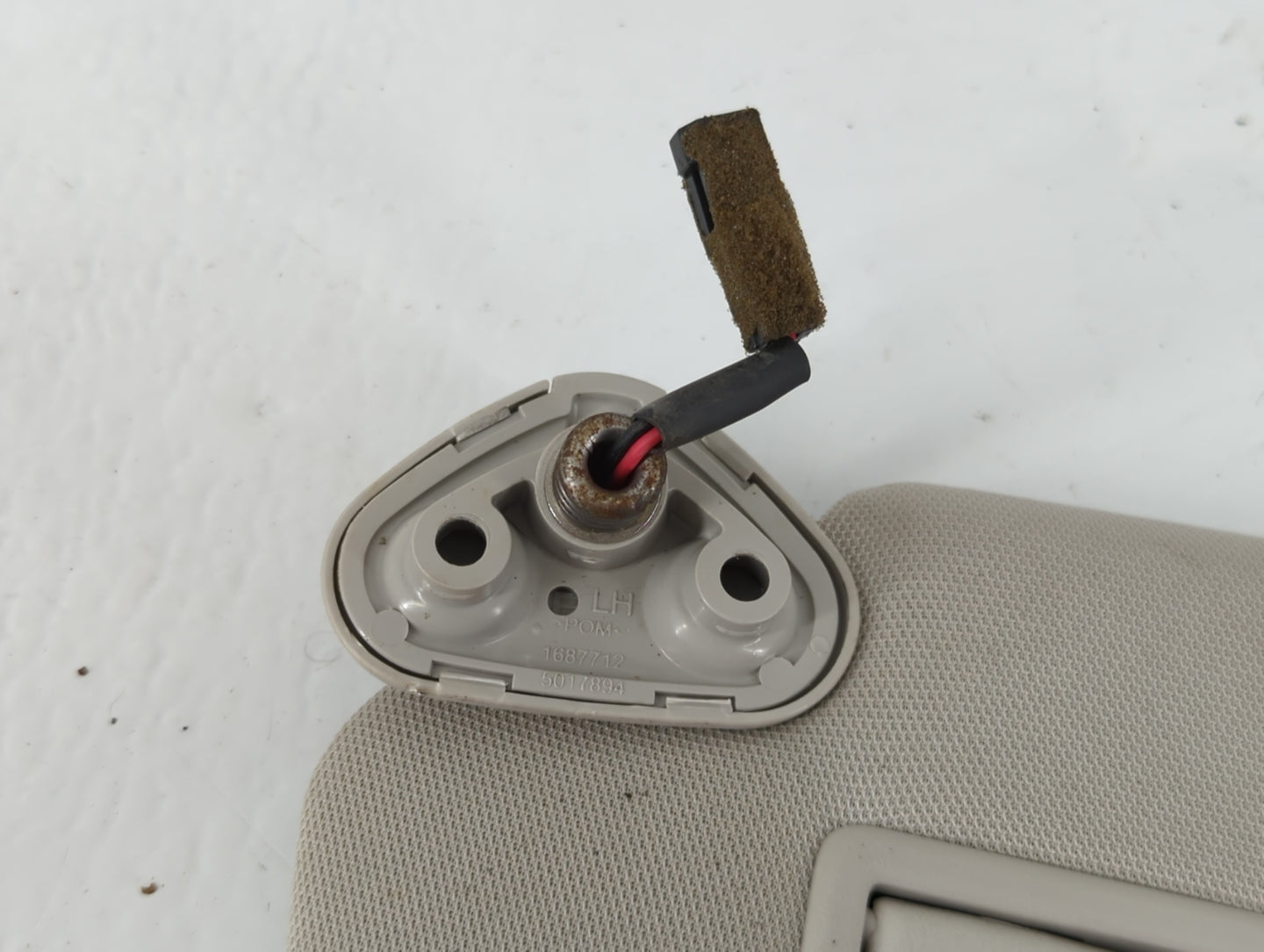 2010-2014 Subaru Legacy Sun Visor Shade Replacement Driver Left Mirror Fits Fits 2010 2011 2012 2013 2014 OEM Used Auto Part
