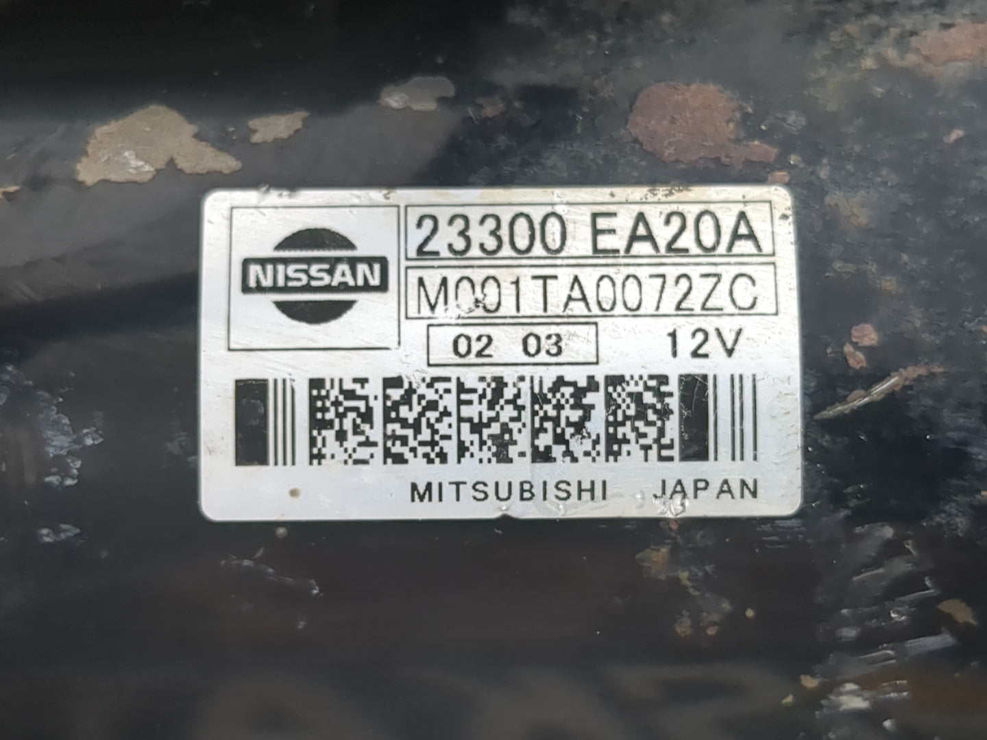 2009-2012 Suzuki Equator Car Starter Motor Solenoid OEM P/N:23300 EA20A Fits OEM Used Auto Parts - Oemusedautoparts1.com