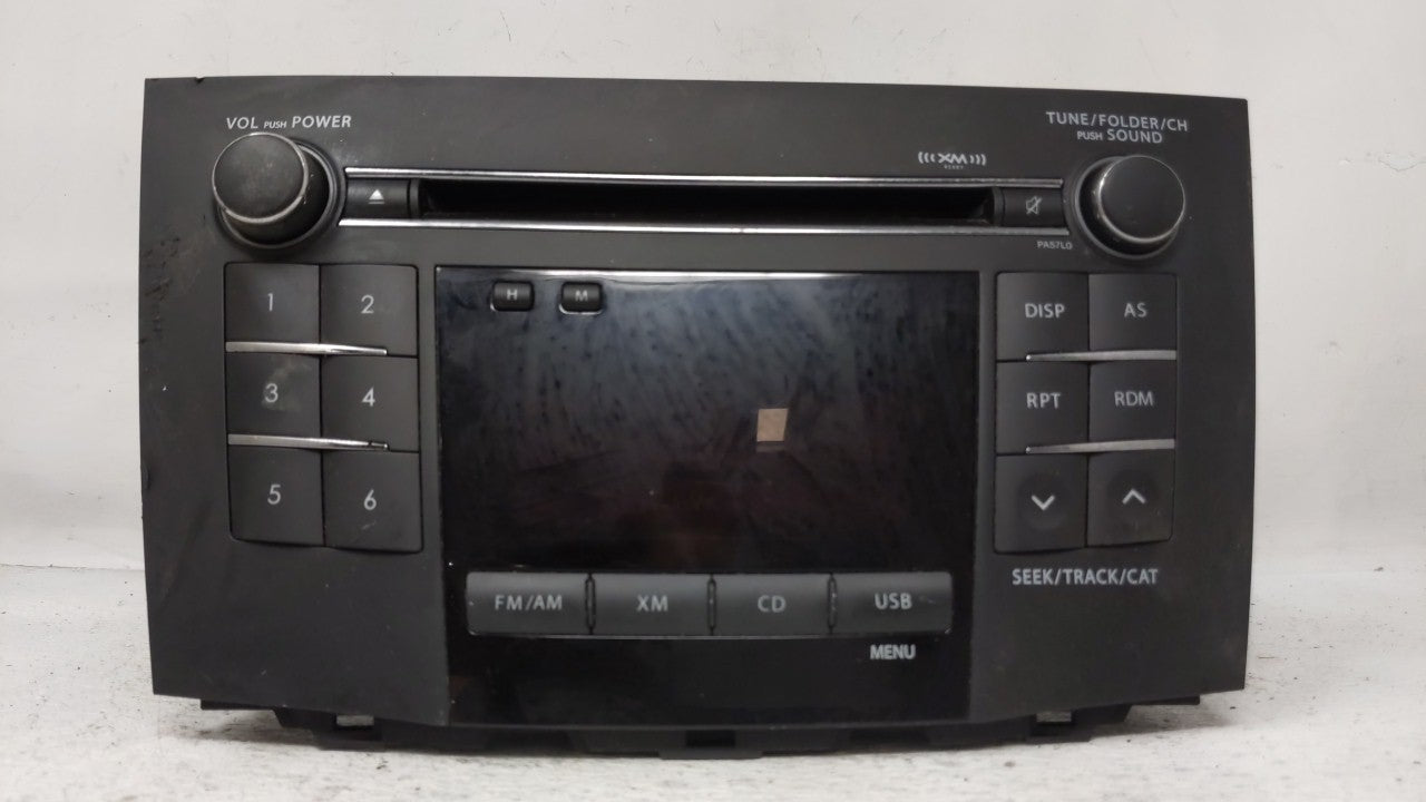 2010-2013 Suzuki Kizashi Radio AM FM Cd Player Receiver Replacement P/N:39101-57L00 Fits Fits 2010 2011 2012 2013 OEM Used A