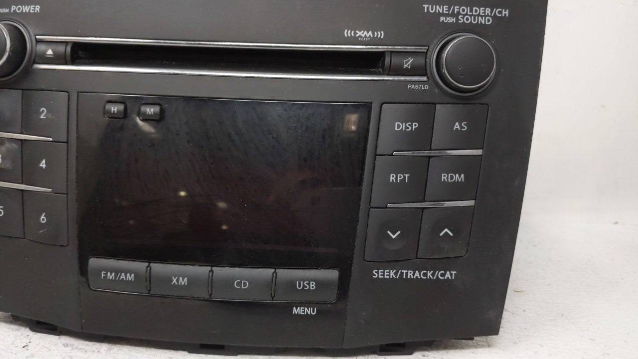2010-2013 Suzuki Kizashi Radio AM FM Cd Player Receiver Replacement P/N:39101-57L00 Fits Fits 2010 2011 2012 2013 OEM Used A