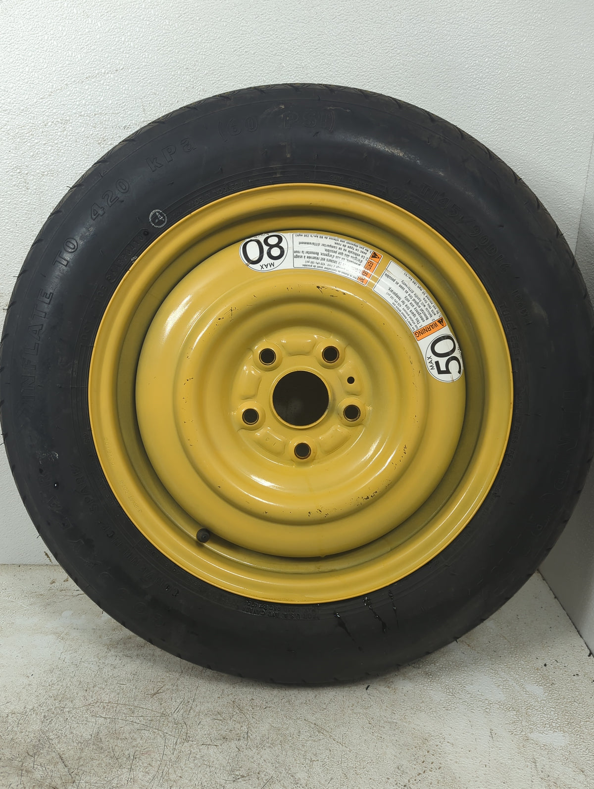 2010-2013 Suzuki Kizashi Spare Donut Tire Wheel Rim Oem - Oemusedautoparts1.com