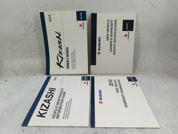 2010 Suzuki Kizashi Owners Manual Book Guide P/N:99011-57L20-03E OEM Used Auto Parts - Oemusedautoparts1.com