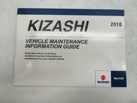 2010 Suzuki Kizashi Owners Manual Book Guide P/N:99011-57L20-03E OEM Used Auto Parts - Oemusedautoparts1.com