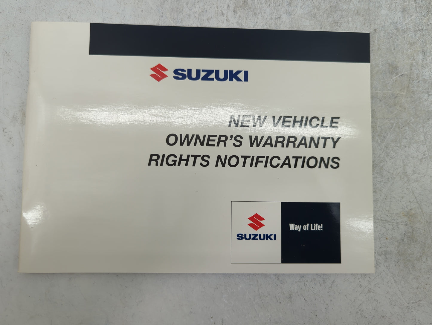 2010 Suzuki Kizashi Owners Manual Book Guide P/N:99011-57L20-03E OEM Used Auto Parts - Oemusedautoparts1.com