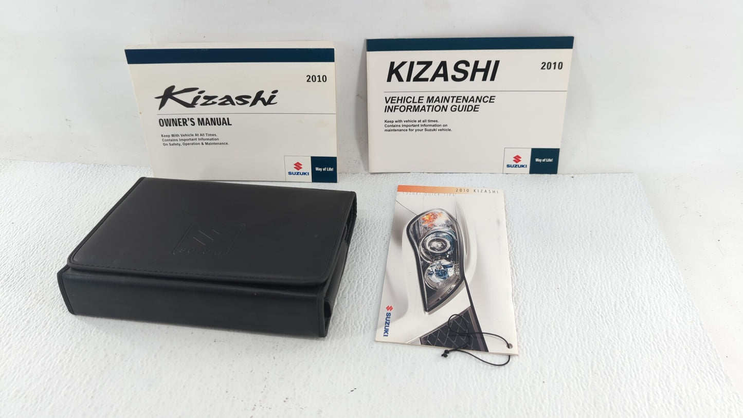 2010 Suzuki Kizashi Owners Manual Book Guide OEM Used Auto Parts - Oemusedautoparts1.com