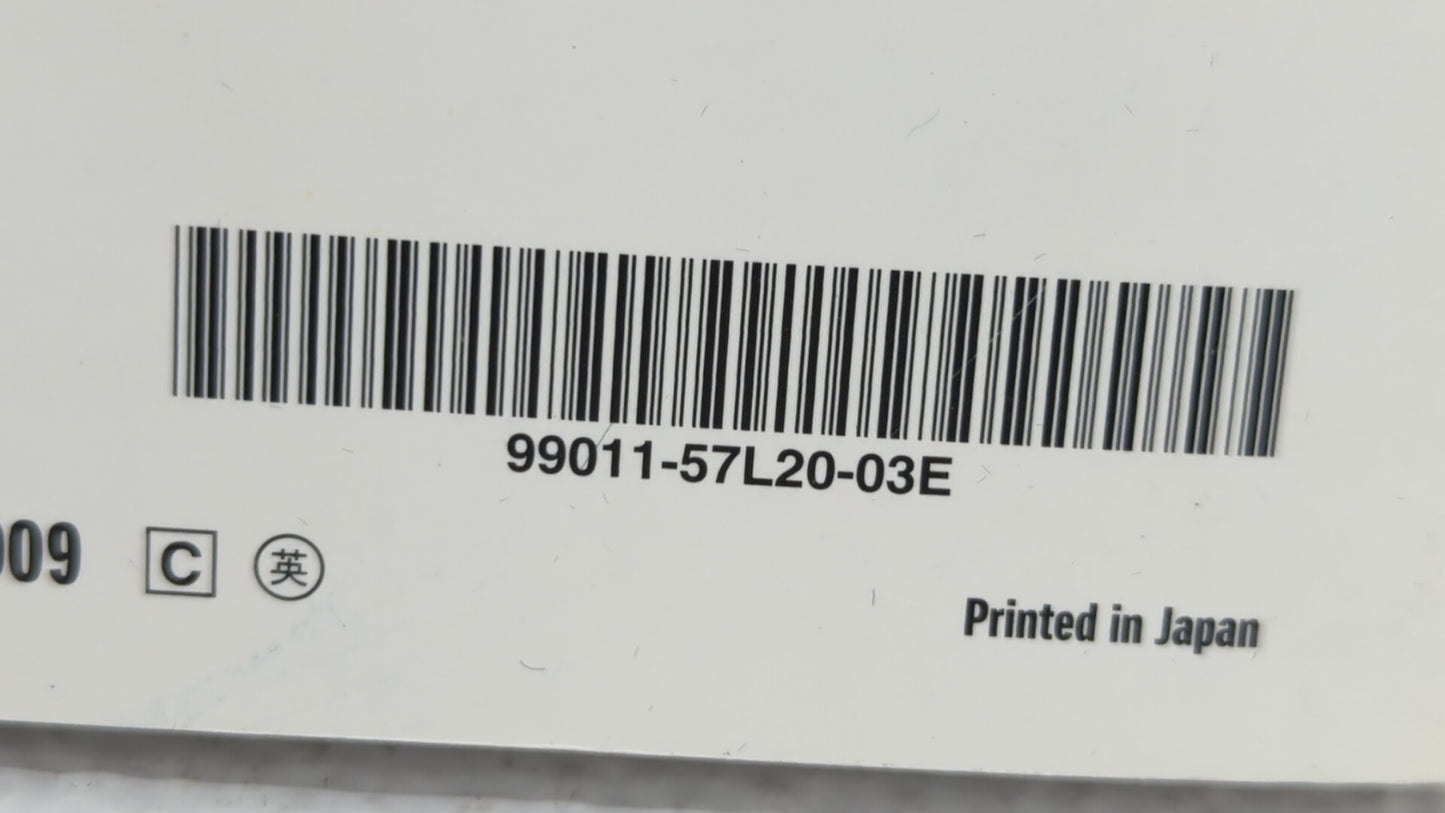 2010 Suzuki Kizashi Owners Manual Book Guide OEM Used Auto Parts - Oemusedautoparts1.com