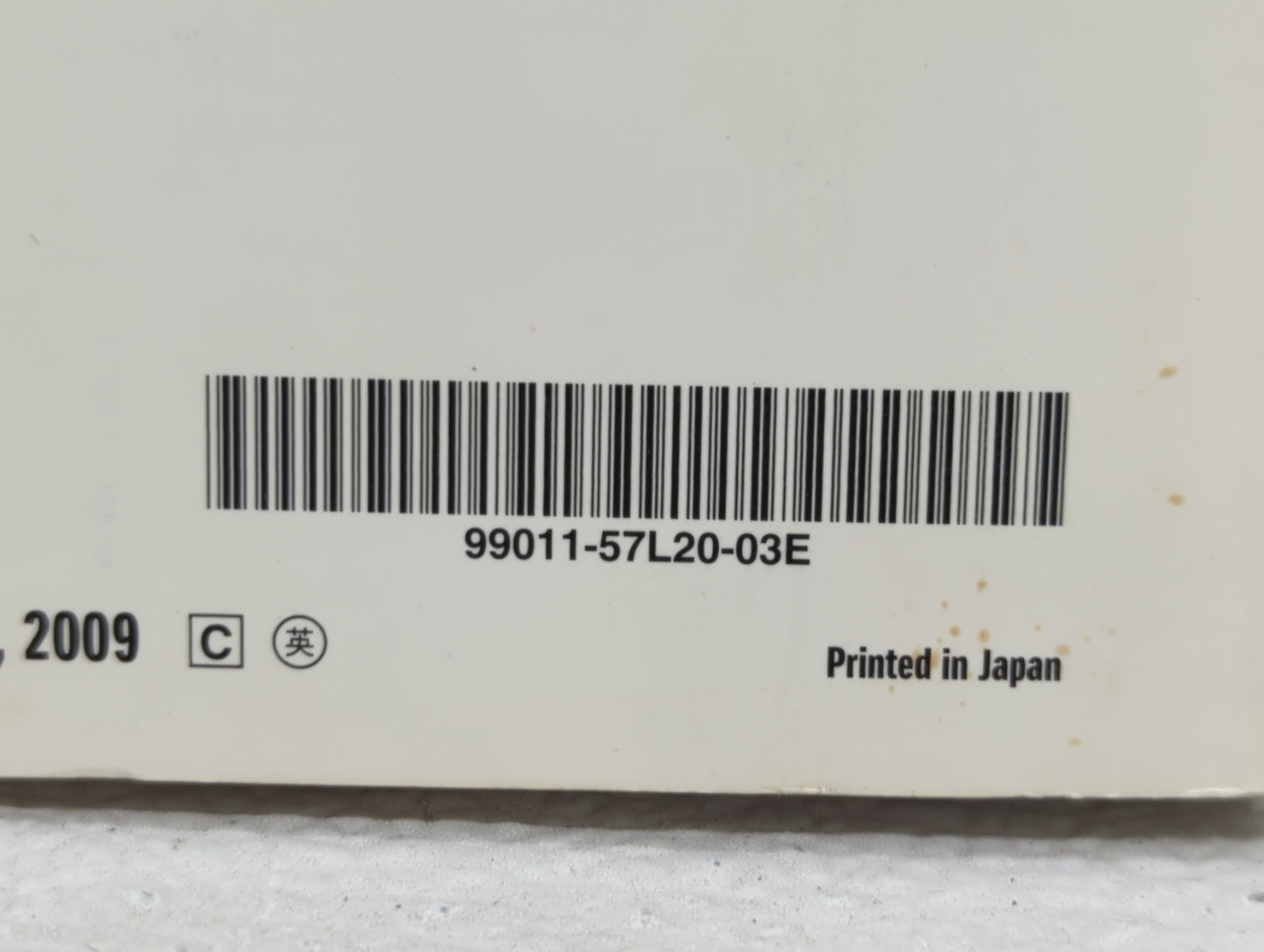 2010 Suzuki Kizashi Owners Manual Book Guide OEM Used Auto Parts - Oemusedautoparts1.com