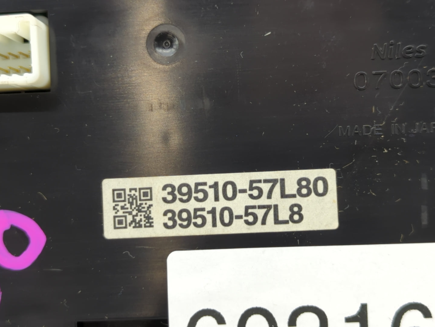 2010-2013 Suzuki Kizashi Climate Control Module Temperature AC/Heater Replacement P/N:39510-57L8 39510-57L80 Fits OEM Used A