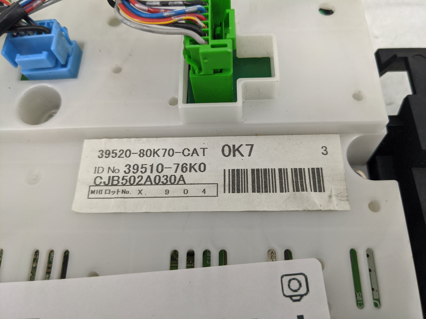 2010 Suzuki Vitara Climate Control Module Temperature AC/Heater Replacement P/N:39520-80K70-CAT 39510-76K0 Fits Fits 2011 OE