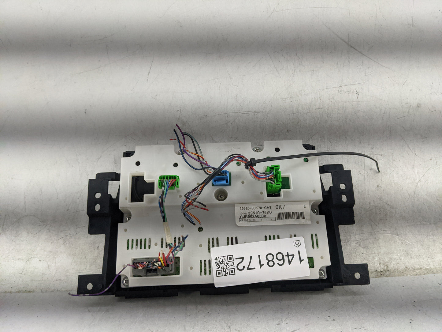 2010 Suzuki Vitara Climate Control Module Temperature AC/Heater Replacement P/N:39520-80K70-CAT 39510-76K0 Fits Fits 2011 OE
