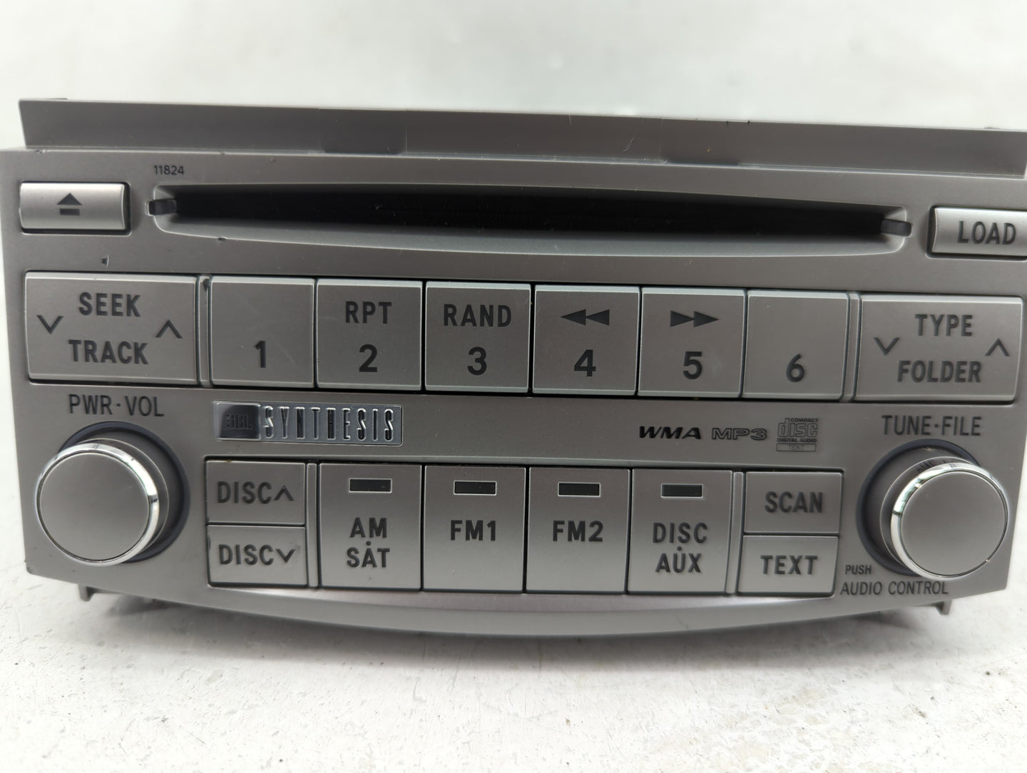 2008-2010 Toyota Avalon Radio AM FM Cd Player Receiver Replacement P/N:86120-07071 Fits Fits 2008 2009 2010 OEM Used Auto Pa