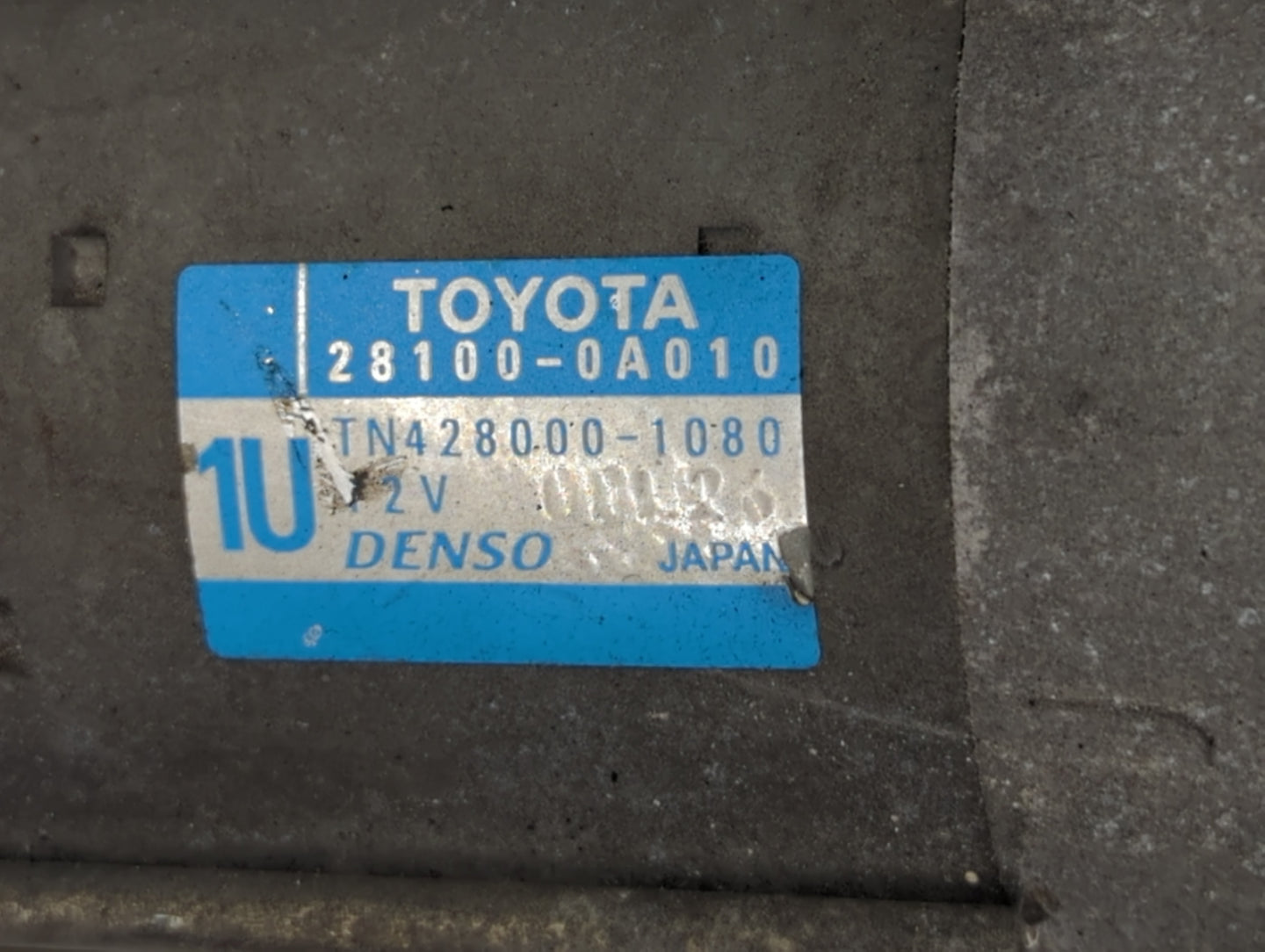 2005-2018 Toyota Avalon Car Starter Motor Solenoid OEM P/N:TN428000-1080 28100-0A010 Fits OEM Used Auto Parts - Oemusedautop
