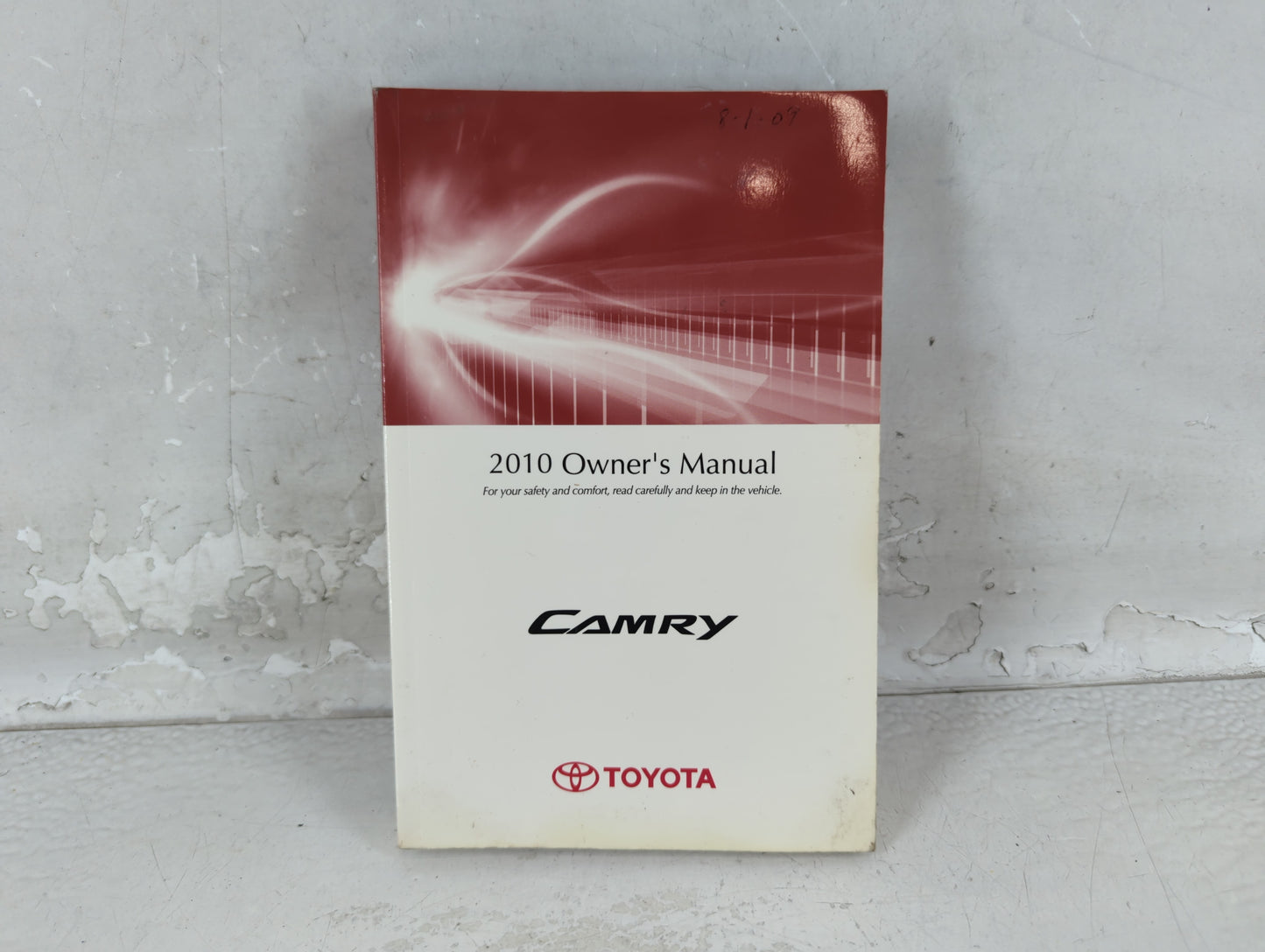 2010 Toyota Camry Owners Manual Book Guide P/N:01999-33840 OEM Used Auto Parts - Oemusedautoparts1.com