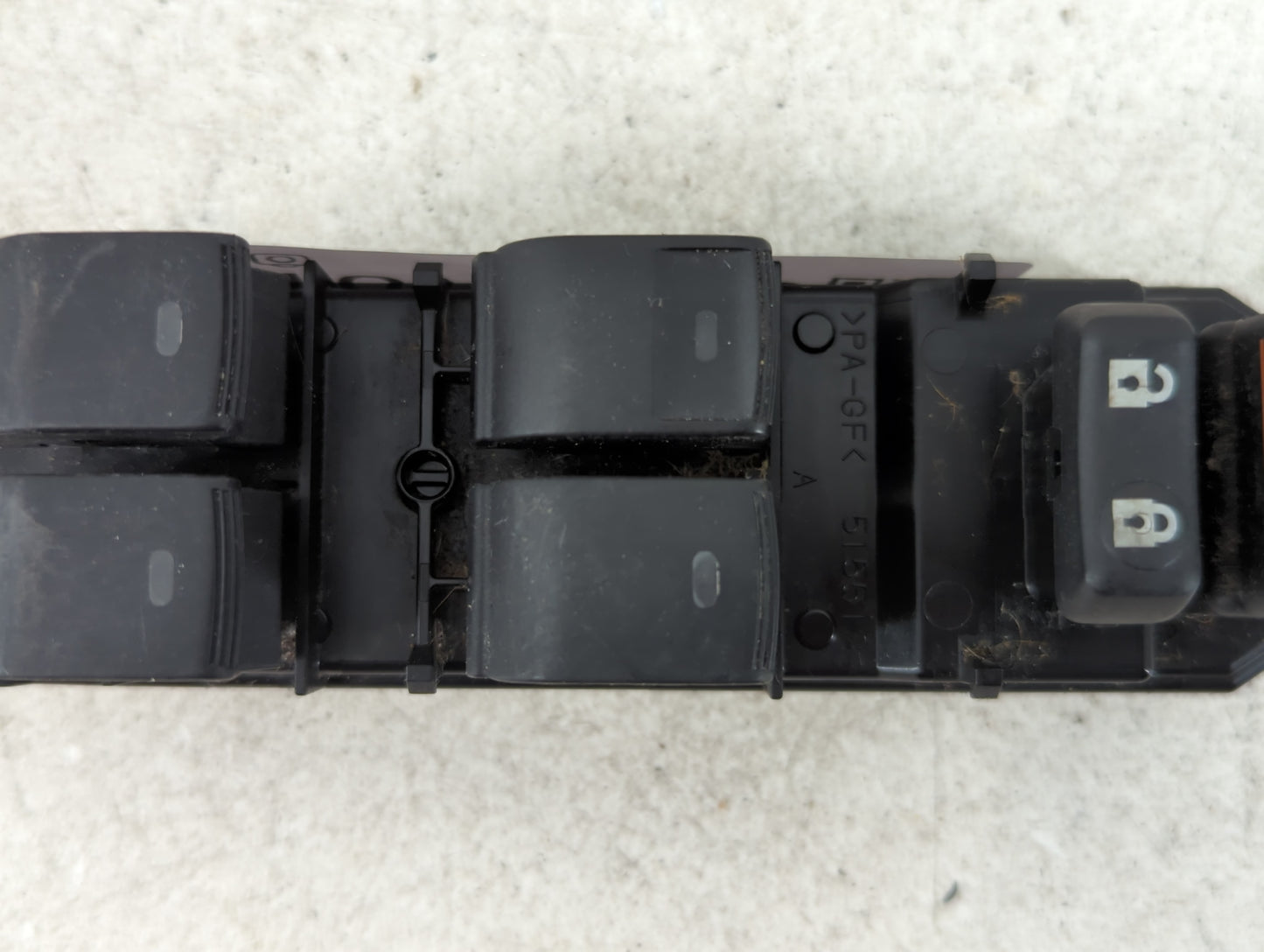 2010-2011 Toyota Camry Master Power Window Switch Replacement Driver Side Left P/N:515512 Fits OEM Used Auto Parts - Oemused