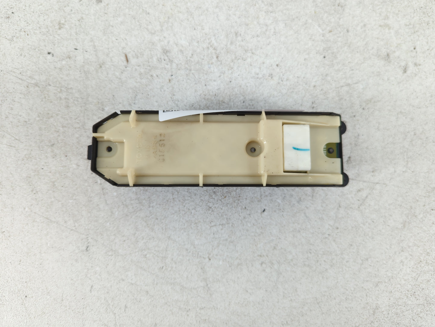 2010-2011 Toyota Camry Master Power Window Switch Replacement Driver Side Left P/N:515512 Fits OEM Used Auto Parts - Oemused