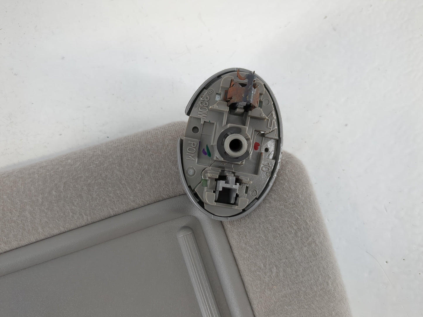 2007-2011 Toyota Camry Sun Visor Shade Replacement Passenger Right Mirror Fits Fits 2007 2008 2009 2010 2011 OEM Used Auto P