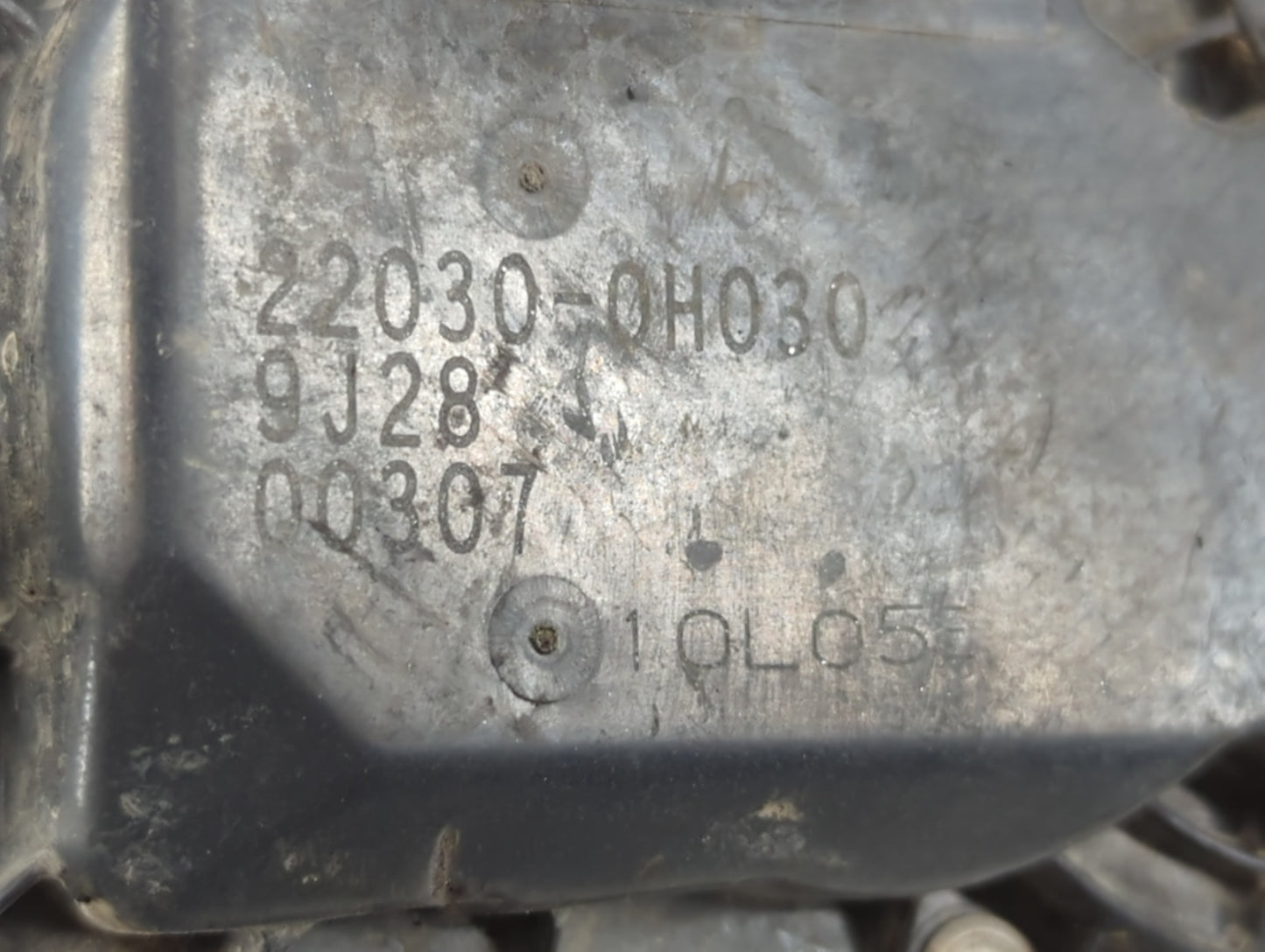 2007-2011 Toyota Camry Throttle Body P/N:22030-0H030 Fits Fits 2006 2007 2008 2009 2010 2011 2012 2013 2014 2015 OEM Used Au