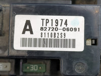 2010 Toyota Camry Fusebox Fuse Box Panel Relay Module P/N:82720-06091 TP1974 Fits OEM Used Auto Parts - Oemusedautoparts1.co