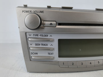 2010-2011 Toyota Camry Radio AM FM Cd Player Receiver Replacement P/N:86120-06480 Fits Fits 2010 2011 OEM Used Auto Parts