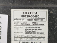 2010-2011 Toyota Camry Radio AM FM Cd Player Receiver Replacement P/N:86120-06480 Fits Fits 2010 2011 OEM Used Auto Parts - 