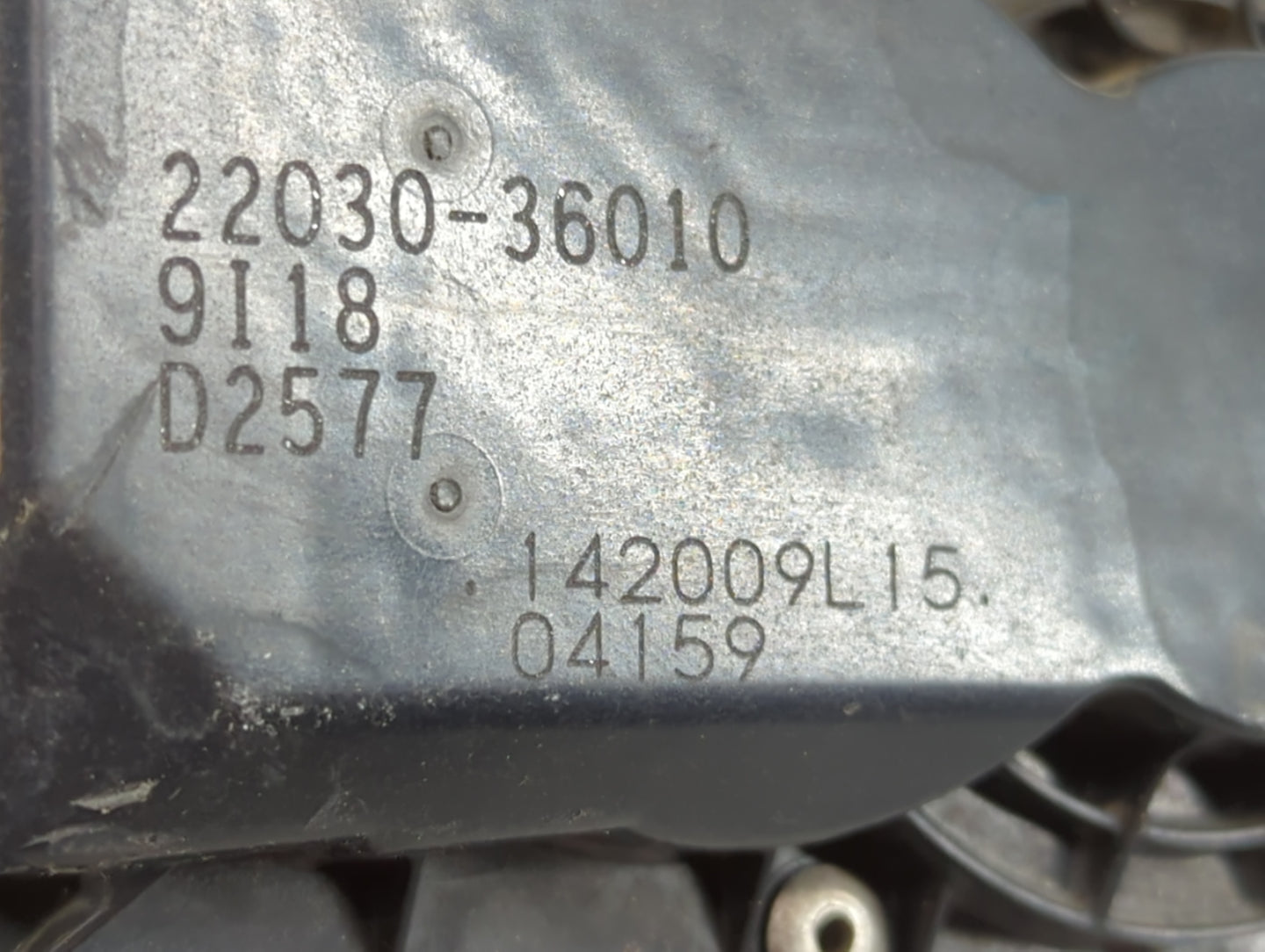2010-2017 Toyota Camry Throttle Body P/N:22030-36010 Fits Fits 2009 2010 2011 2012 2013 2014 2015 2016 2017 2018 2019 OEM Us
