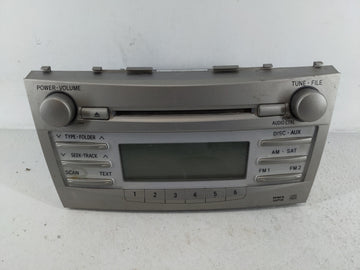 2010-2011 Toyota Camry Radio AM FM Cd Player Receiver Replacement P/N:86120-06480 Fits Fits 2010 2011 OEM Used Auto Parts - 