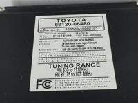 2010-2011 Toyota Camry Radio AM FM Cd Player Receiver Replacement P/N:86120-06480 Fits Fits 2010 2011 OEM Used Auto Parts - 