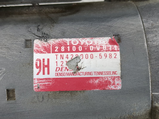 2010-2011 Toyota Camry Car Starter Motor Solenoid OEM P/N:28100-0V011 428000-5984 Fits OEM Used Auto Parts