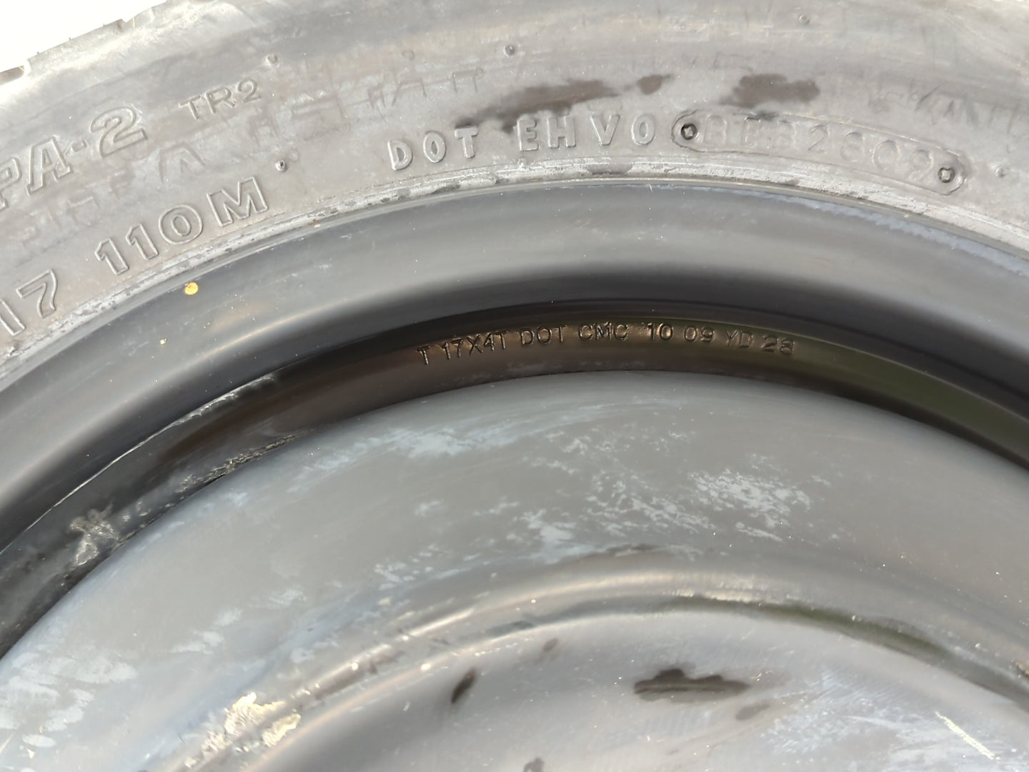 2007-2017 Toyota Camry Spare Donut Tire Wheel Rim Oem - Oemusedautoparts1.com