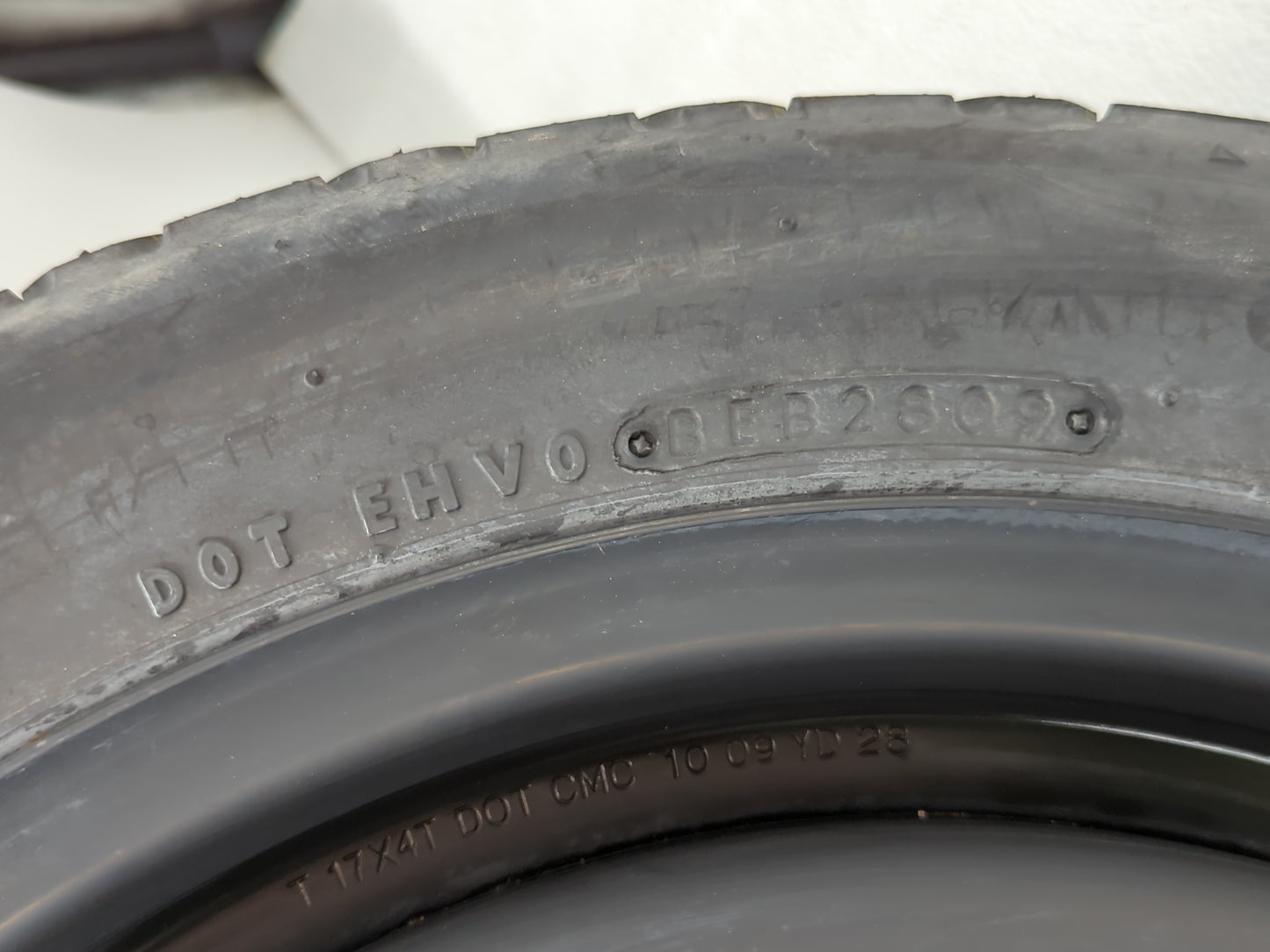 2007-2017 Toyota Camry Spare Donut Tire Wheel Rim Oem - Oemusedautoparts1.com