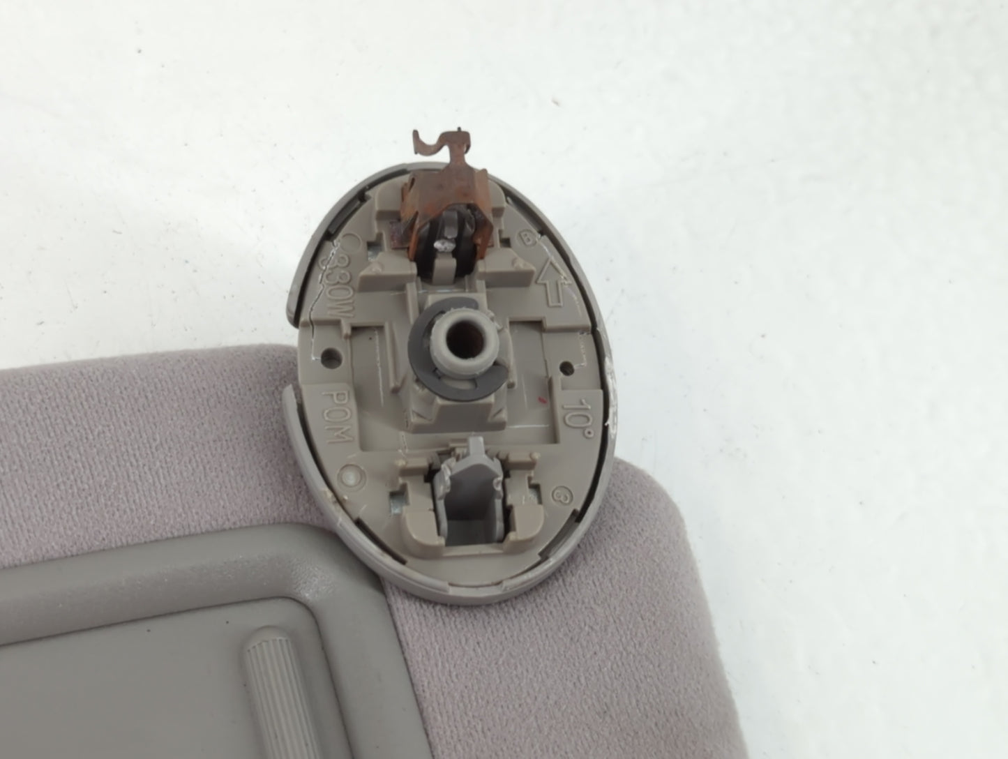 2007-2011 Toyota Camry Sun Visor Shade Replacement Passenger Right Mirror Fits Fits 2007 2008 2009 2010 2011 OEM Used Auto P