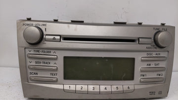 2010-2011 Toyota Camry Radio AM FM Cd Player Receiver Replacement P/N:86120-06480 Fits Fits 2010 2011 OEM Used Auto Parts - 
