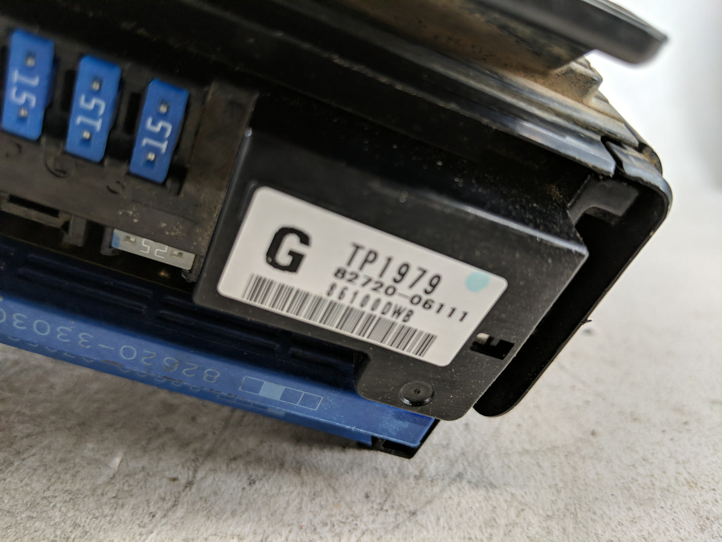 2010-2011 Toyota Camry Fusebox Fuse Box Panel Relay Module P/N:82720-06111 P68498588AC Fits Fits 2010 2011 OEM Used Auto Par