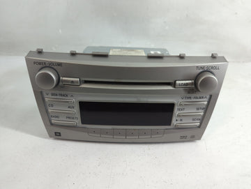 2010-2011 Toyota Camry Radio AM FM Cd Player Receiver Replacement P/N:86120-06490 86120-06480 Fits Fits 2010 2011 OEM Used A