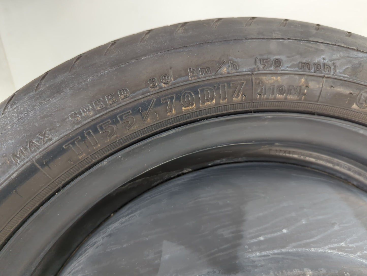 2007-2017 Toyota Camry Spare Donut Tire Wheel Rim Oem - Oemusedautoparts1.com