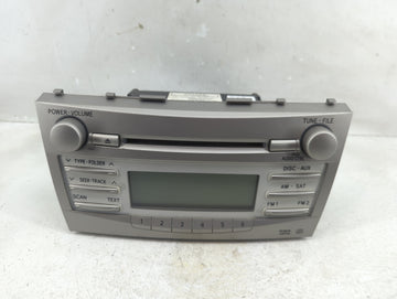 2007-2011 Toyota Camry Radio AM FM Cd Player Receiver Replacement P/N:123000-18000101 86120-06480 Fits OEM Used Auto Parts -