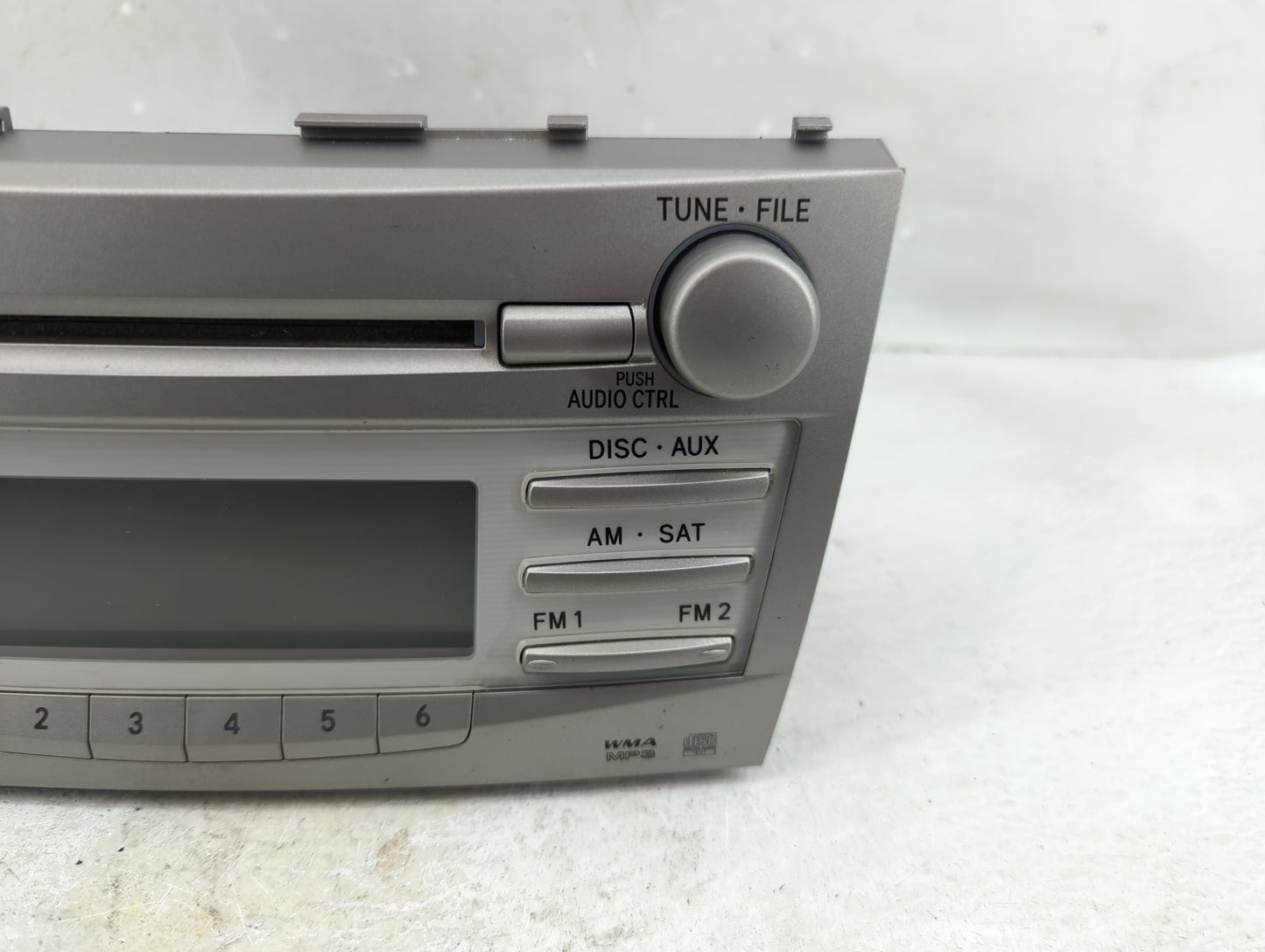 2007-2011 Toyota Camry Radio AM FM Cd Player Receiver Replacement P/N:123000-18000101 86120-06480 Fits OEM Used Auto Parts -