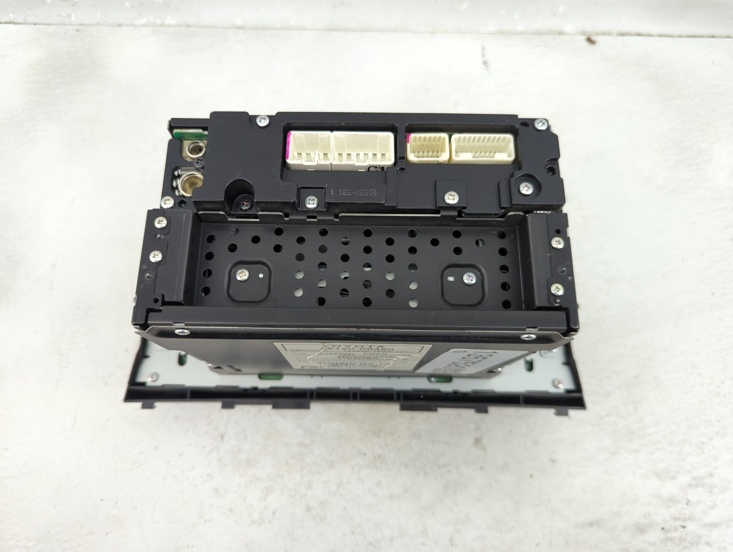 2007-2011 Toyota Camry Radio AM FM Cd Player Receiver Replacement P/N:123000-18000101 86120-06480 Fits OEM Used Auto Parts -