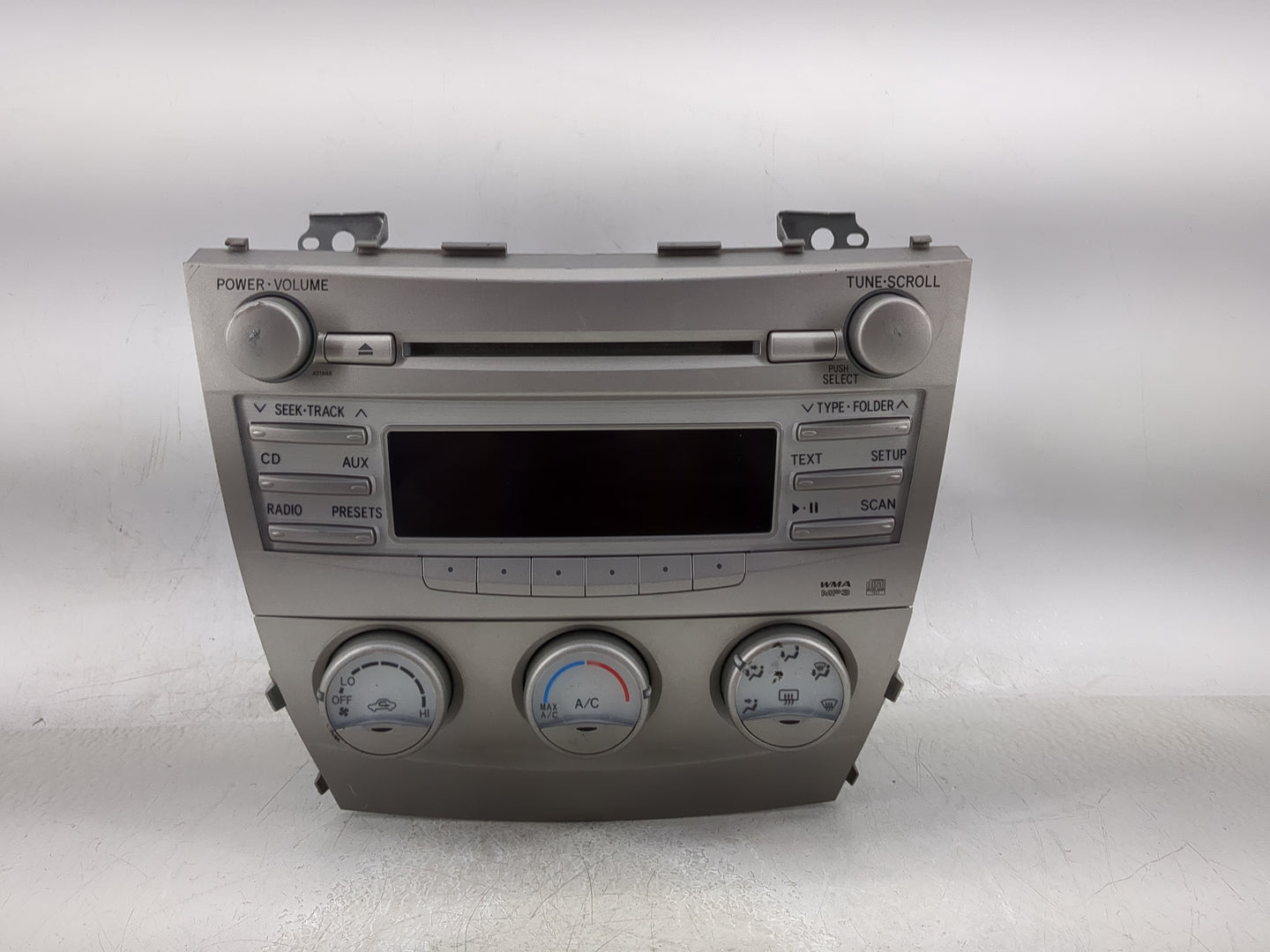2010-2011 Toyota Camry Radio AM FM Cd Player Receiver Replacement P/N:86120-06700 Fits Fits 2010 2011 OEM Used Auto Parts - 