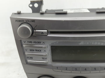 2010-2011 Toyota Camry Radio AM FM Cd Player Receiver Replacement P/N:86120-06480 Fits Fits 2010 2011 OEM Used Auto Parts
