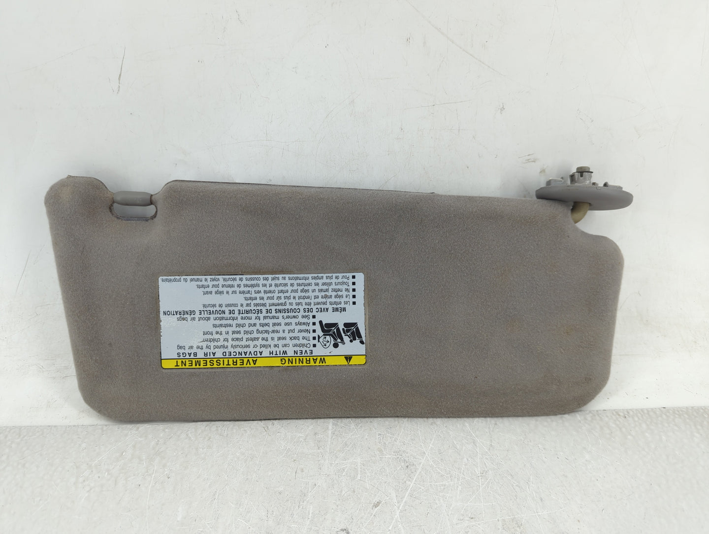 2007-2011 Toyota Camry Sun Visor Shade Replacement Passenger Right Mirror Fits Fits 2007 2008 2009 2010 2011 OEM Used Auto P