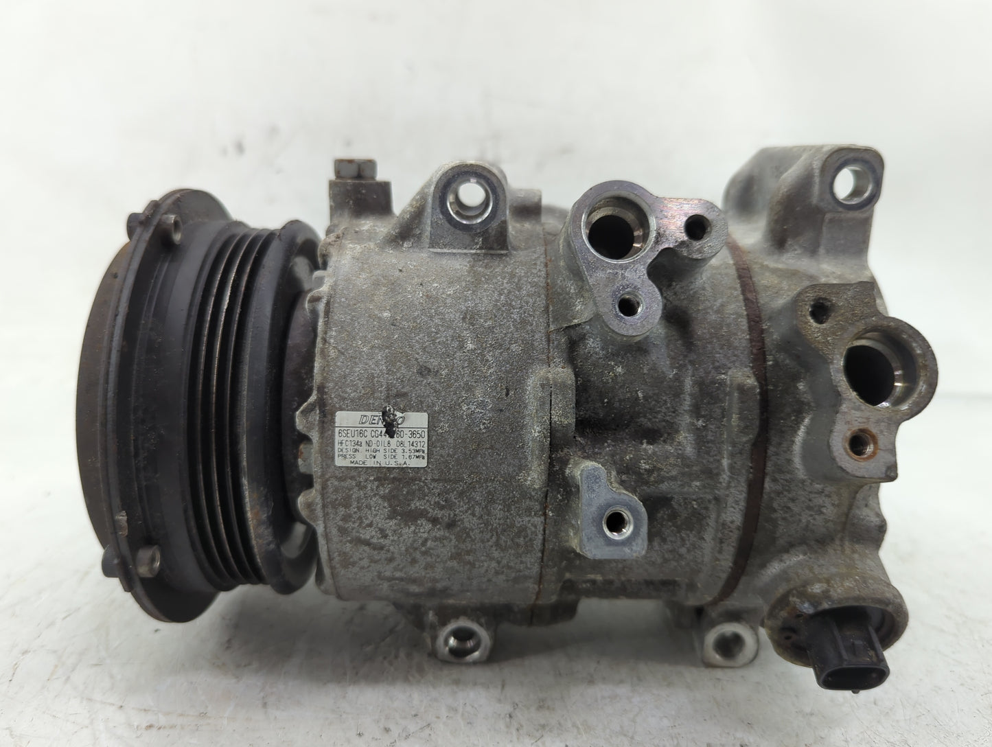 2010-2011 Toyota Camry Air Conditioning A/c Ac Compressor Oem - Oemusedautoparts1.com