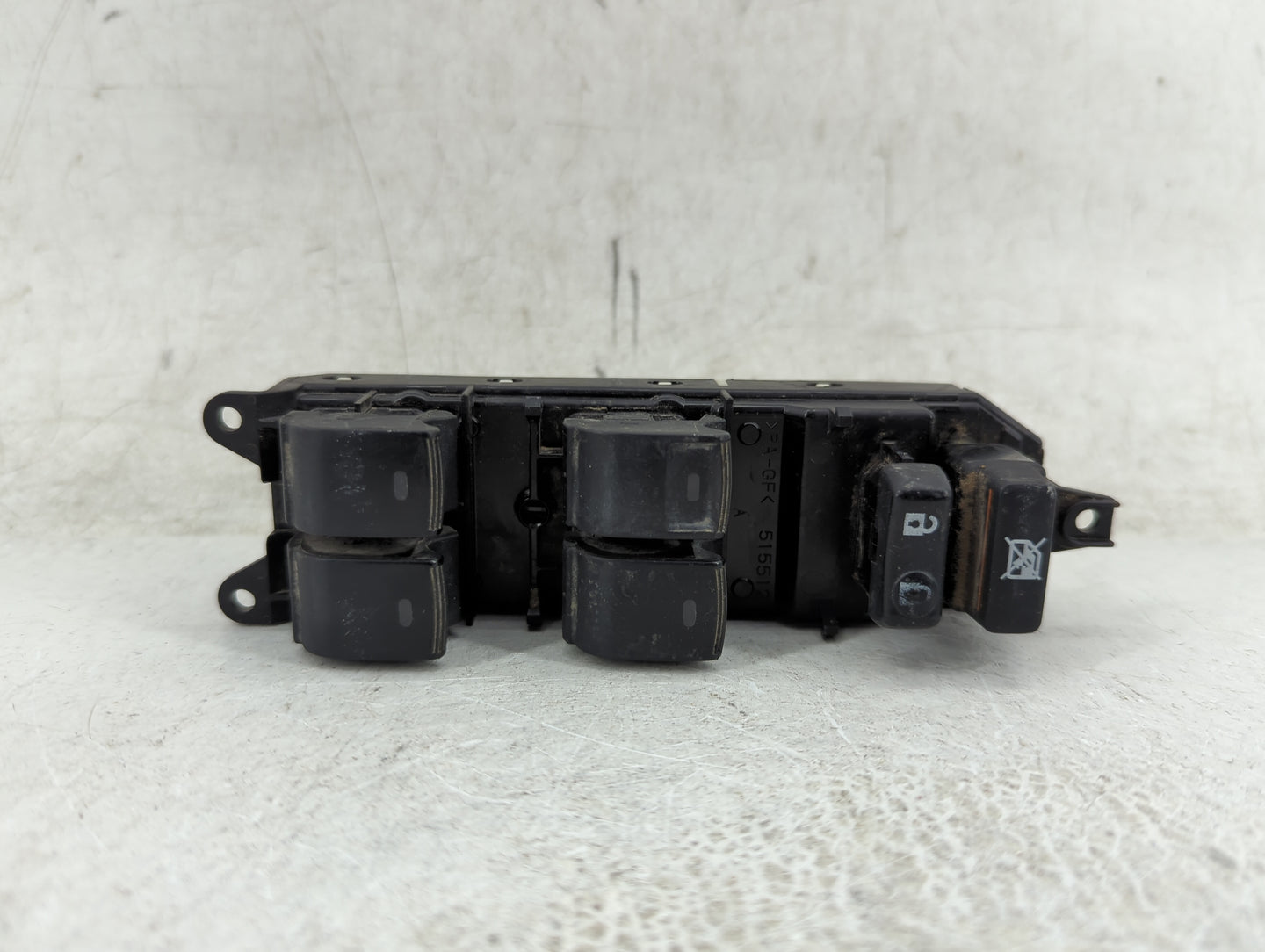 2010-2011 Toyota Camry Master Power Window Switch Replacement Driver Side Left P/N:515512 Fits OEM Used Auto Parts - Oemused