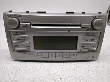 2010-2011 Toyota Camry Radio AM FM Cd Player Receiver Replacement P/N:86120-06480 Fits Fits 2010 2011 OEM Used Auto Parts - 