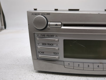 2010-2011 Toyota Camry Radio AM FM Cd Player Receiver Replacement P/N:86120-06480 Fits Fits 2010 2011 OEM Used Auto Parts