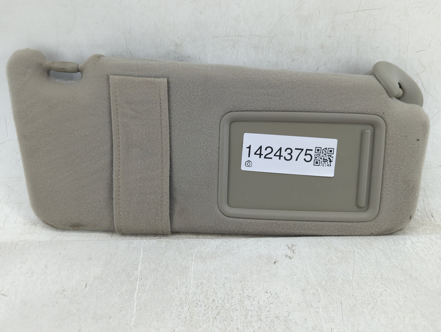 2007-2011 Toyota Camry Sun Visor Shade Replacement Passenger Right Mirror Fits Fits 2007 2008 2009 2010 2011 OEM Used Auto P