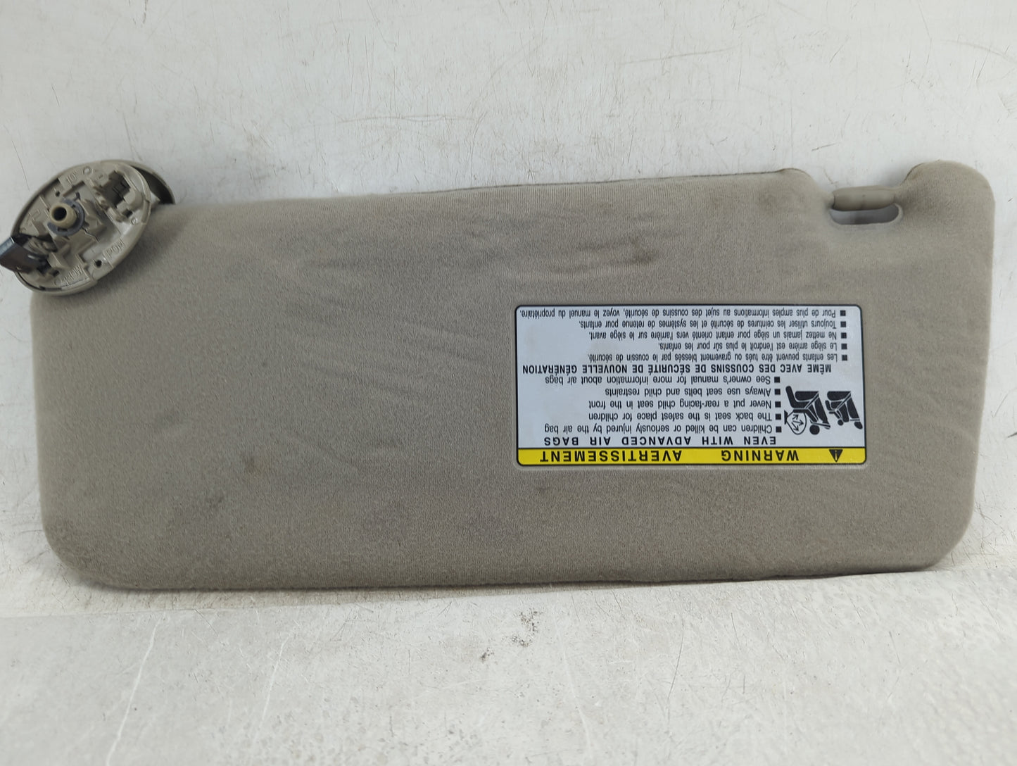 2007-2011 Toyota Camry Sun Visor Shade Replacement Passenger Right Mirror Fits Fits 2007 2008 2009 2010 2011 OEM Used Auto P