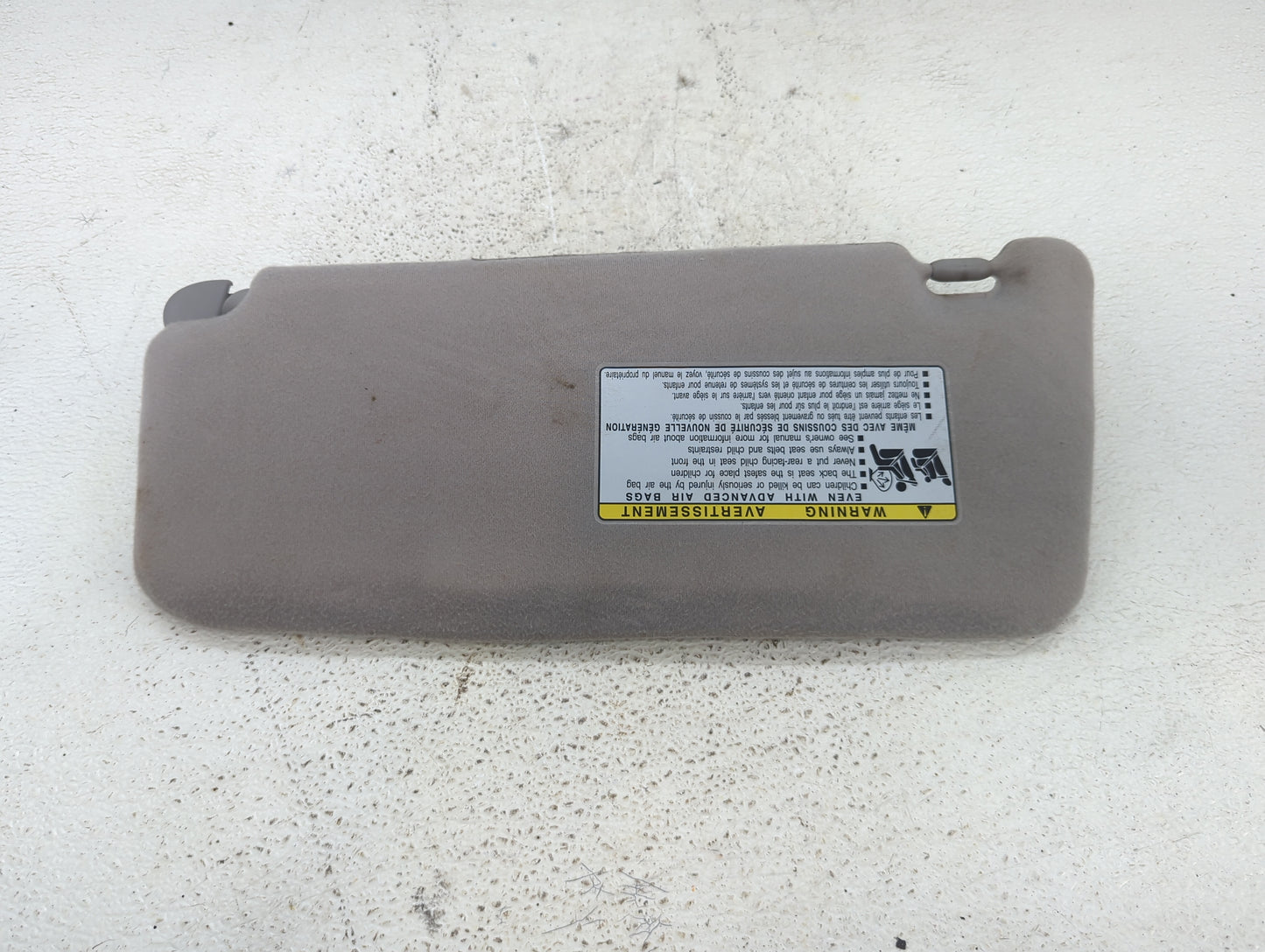 2007-2011 Toyota Camry Sun Visor Shade Replacement Passenger Right Mirror Fits Fits 2007 2008 2009 2010 2011 OEM Used Auto P