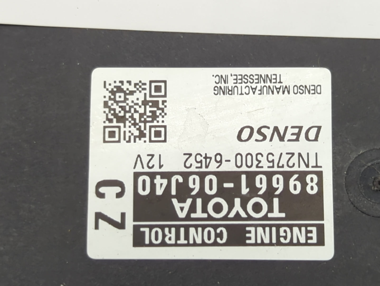 2010-2011 Toyota Camry PCM Engine Control Computer ECU ECM PCU OEM P/N:89661-06J40 TN275300-6452 Fits Fits 2010 2011 OEM Use